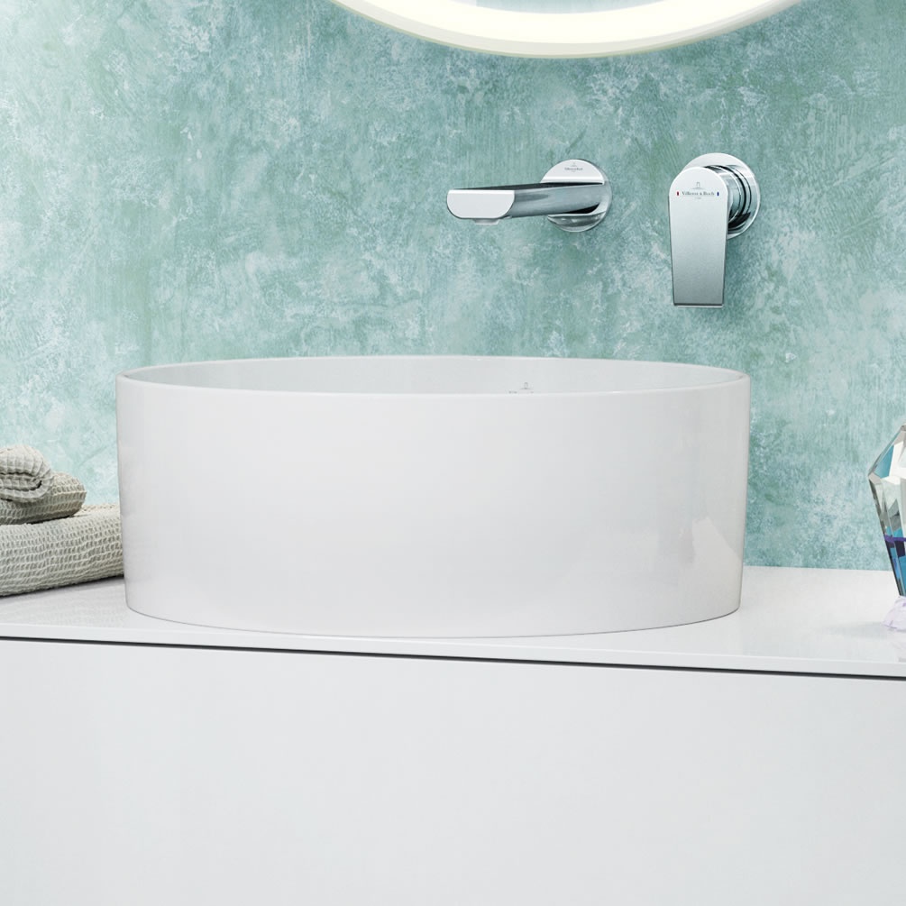 Lifestyle image of Villeroy & Boch Collaro 400mm Countertop Basin